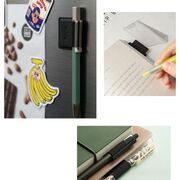 [Set 2x] Suport stylus pen telefon, tableta autoadeziv Ringke, negru