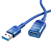 Cablu OTG de date si incarcare USB 3A Hoco U107, 1.2m, negru
