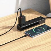 Cablu USB - USB Type-C Fast Charge 3A la USB-A Hoco X59, 1m, negru