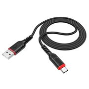 Cablu USB - USB Type-C Fast Charge 3A la USB-A Hoco X59, 1m, negru