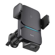 Suport auto wireless charging 15W Baseus, negru, CGZX000001