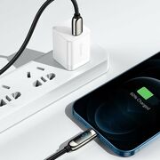 Cablu USB Type-C la Lightning Fast Charge Baseus, Display LED, 20W, 2m