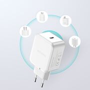 Incarcator priza Quick Charge USB-C PD 30W Dux Ducis C100, alb
