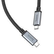 Cablu date USB Tpye-C la USB Type-C USB4 100W, 5A, 4K@60Hz, HD High Speed, Thunderbolt3, 1m, negru