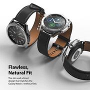 Rama Samsung Galaxy Watch 3 45mm Ringke Bezel Styling, Stainless Silver / White