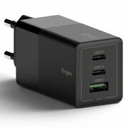 Statie de incarcare pentru priza Ringke 1 x USB 3.0, 2 x Type-C, GaN Fast Charging 65W - negru