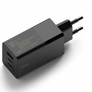 Statie de incarcare pentru priza Ringke 1 x USB 3.0, 2 x Type-C, GaN Fast Charging 65W - negru