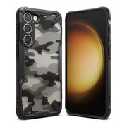 Husa Samsung Galaxy S23+ Plus Ringke Fusion X Design, camo black