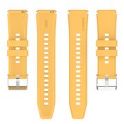 Curea ceas Techsuit - Watchband 20mm (W026) - Pixel Watch, Samsung Galaxy Watch 4, Active 1 / 2 (40 mm / 44 mm), Huawei Watch GT / GT 2 / GT 3 (42 mm) - galben