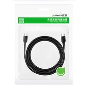 Cablu de date USB Type-C la USB Type-C Ugreen, 3A, 2m, negru