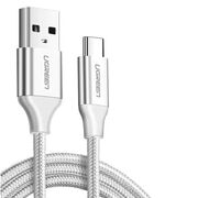 Cablu de date USB la Type-C Ugreen 3A, 1.5m, 480Mbps, alb
