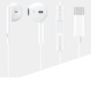 Casti audio tip C cu fir originale Huawei CM33, alb, blister
