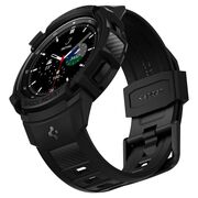 [Pachet husa + curea] Samsung Galaxy Watch4 Classic 46mm Spigen Rugged Armor Pro, negru