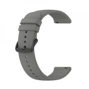 Curea smartwatch samsung galaxy watch 4, galaxy watch active 1 / 2 (40 mm / 44 mm), huawei watch gt / gt 2 / gt 3 (42 mm), techsuit w001 - gri