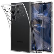 Husa pentru Samsung Galaxy S23 Ultra Spigen Liquid Crystal - Crystal Clear