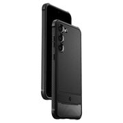 Husa pentru Samsung Galaxy S23+ Plus  Spigen Rugged Armor - Matte Black