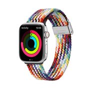 Curea Apple Watch 1 / 2 / 3 / 4 / 5 / 6 / 7 / 8 / SE / SE 2 / Ultra (42 mm / 44 mm / 45 mm / 49 mm) Dux Ducis Mixture II Version, Rainbow