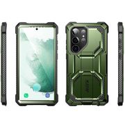 [Pachet 360°] Husa + folie Samsung Galaxy S23 Ultra I-Blason Armorbox, verde