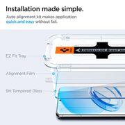 [Pachet 2x] Folie Samsung Galaxy S23 Spigen Glas.tR EZ Fit, transparenta