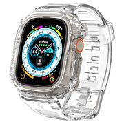 [Pachet husa + curea] Apple Watch Ultra Spigen Rugged Armor Pro, transparenta