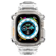 [Pachet husa + curea] Apple Watch Ultra Spigen Rugged Armor Pro, transparenta