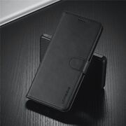 Husa pentru Oppo A17 Wallet Premium tip carte, negru