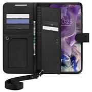 Husa Samsung Galaxy S23 Spigen Wallet S Plus, negru