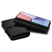 Husa Samsung Galaxy S23 Spigen Wallet S Plus, negru