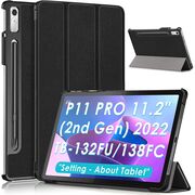 Husa tableta Lenovo Tab P11 Pro Gen 2 11.2 inch ProCase Smart Ultralight de tip stand, negru + stylus
