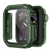 [Pachet 360°] Husa + folie Apple Watch 7 / 8 (45mm) Lito Armor S+, verde