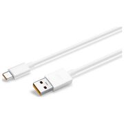 Cablu SuperVOOC USB la Type-C Oppo 65W, 4A, 1m alb