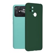 Husa Xiaomi Poco C40 Soft Edge Silicone, verde