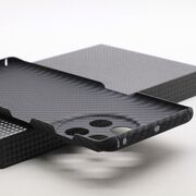 Husa OnePlus 11 Aramid Carbon Fiber Slim, Lightweight, negru
