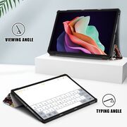 Husa tableta Lenovo Tab P11 Gen 2 11.5 inch TB-350 Smart Ultralight de tip stand, graffiti