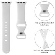 Curea Techsuit - Watchband (W031) - Apple Watch 1 / 2 / 3 / 4 / 5 / 6 / 7 / 8 / SE (38mm / 40 mm / 41 mm) - Gray