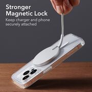 Incarcator MagSafe wireless iPhone ESR HaloLock, argintiu