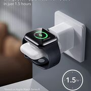 Incarcator wireless portabil pentru Apple Watch ESR, alb