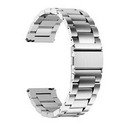 Curea Ceas - Watchband 22mm (w010) - samsung galaxy watch (46mm) / watch 3 / gear s3, huawei watch gt / gt 2 / gt 2e / gt 2 pro / gt 3 (46 mm) - silver