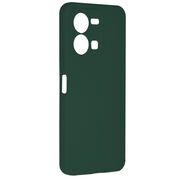 Husa Vivo Y35, Y22s - soft edge silicone - dark green