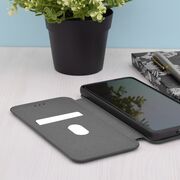 Husa Motorola Moto E13 tip carte - safe wallet plus magnetic, negru