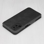 Husa Samsung Galaxy A13 tip carte - safe wallet plus magnetic, negru
