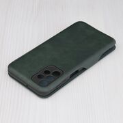 Husa tip carte Samsung Galaxy A23 Safe Wallet Plus, verde