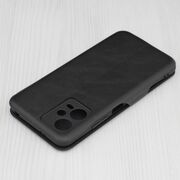 Husa tip carte Xiaomi Redmi Note 12 5G Safe Wallet Plus, negru