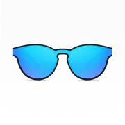 Ochelari soare rotunzi polarizati unisex Techsuit, albastru, TR7545