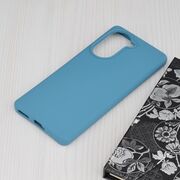 Husa huawei nova 10 pro din silicon moale, techsuit soft edge - denim blue