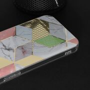 Husa Xiaomi Redmi Note 12 5G / Poco X5 - marble series - purple hex
