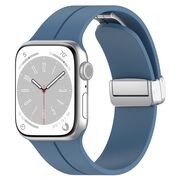 Curea Apple Watch 1/2/3/4/5/6/7/8/9/SE/SE 2/Ultra/Ultra 2 (42/44/45/49mm) Techsuit, W011, blue