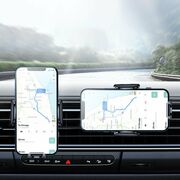 Suport auto pentru telefon, Joyroom, JR-ZS259, Negru, Montare grila de ventilatie, Reglare 360 grade, Universal