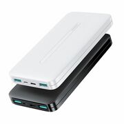 Baterie externa JoyRoom - Power Bank (JR-T012) - 2x USB, Type-C, Micro-USB, 2.1A, 10000mAh - alb