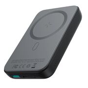 Baterie externa, Joyroom - power bank cu magsafe pentru iPhone, usb type-c, 20w, 10000mah, cu cablu USB Type-c 40cm - negru